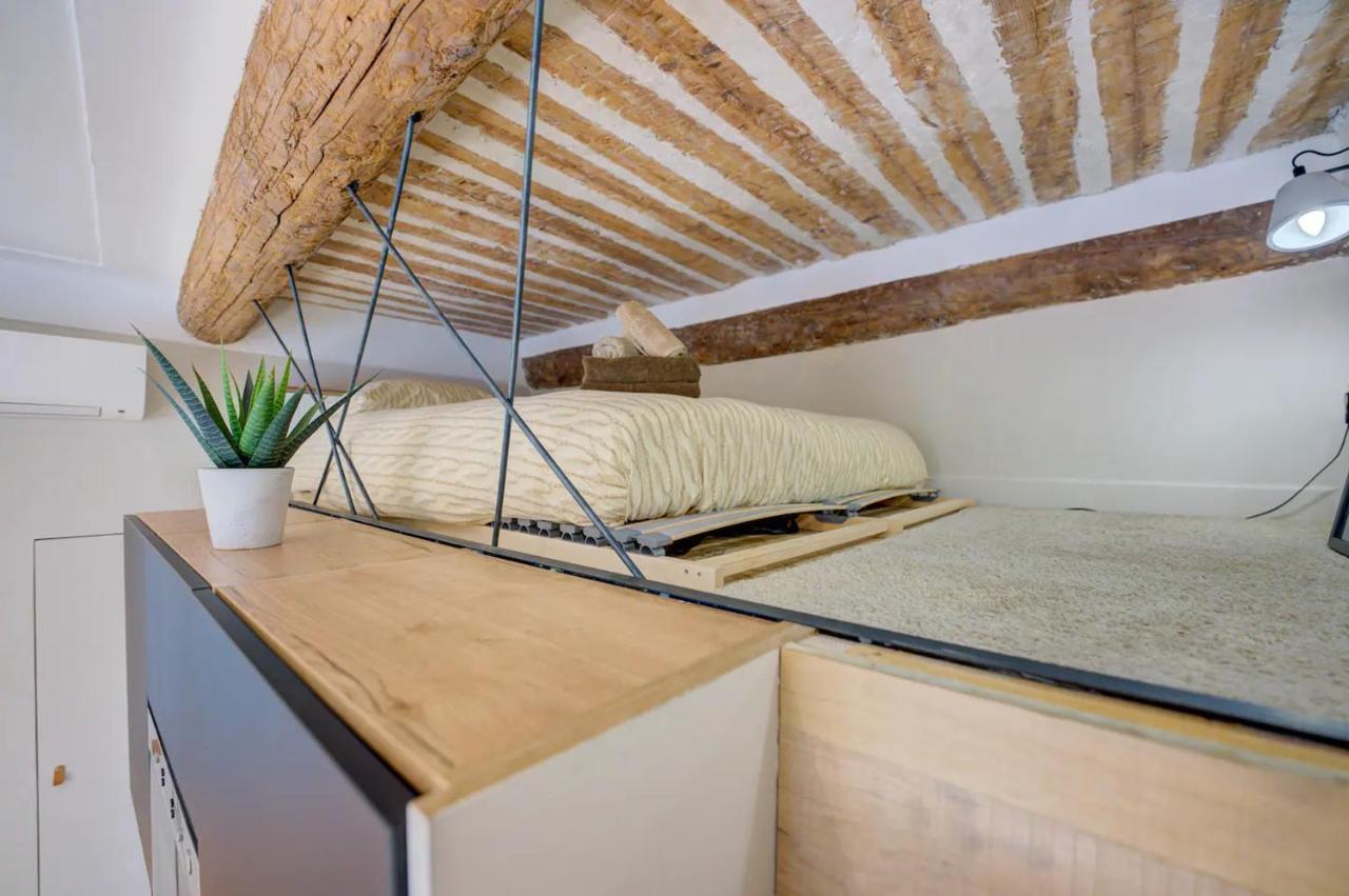 Duplex Studio Apt Mezzanine Near Shops & Cafes Антиб Экстерьер фото